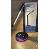 Настольная светодиодная лампа LEMANSO LMN43009 с RGB-подсветкой – 12W, черная